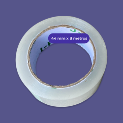 Cinta de embalaje 44mm x 8m...